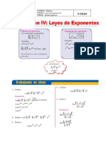 Leyes de exponentes II