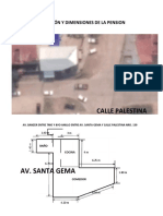 Dimensiones y Ubicación de La Pension 2-1