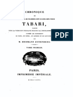 Chronique de Tabari Tome 1