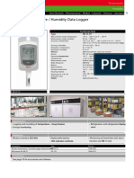 Wireless Temperature / Humidity Data Logger: EBI 25-TH