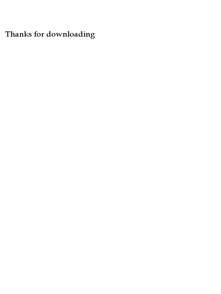 Download Confirmation Message | PDF