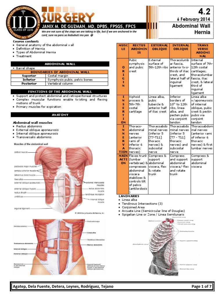 4.2 Abdominal Wall Hernia (Jerome Villacorta's Conflicted Copy 2014-03 ...