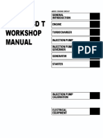 Hino K13D T Engine Workshop Manual