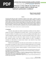 7870A Trilogia das Máscaras e os bens culturais- um estudo de caso sobre a expansão da economia criativa no Brasil e suas implicações patrimoniais e econômicas