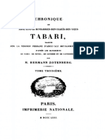 Chronique de Tabari Tome 3