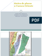 Tectónica de Placas y La Cuenca Oriente