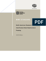 Aisi Standard: North American Standard For Cold-Formed Steel Nonstructural Framing