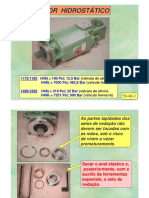 Motor hidrostático: desmontagem e especificações