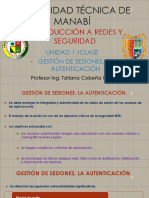 Gestión de Sesiones La Autenticación.