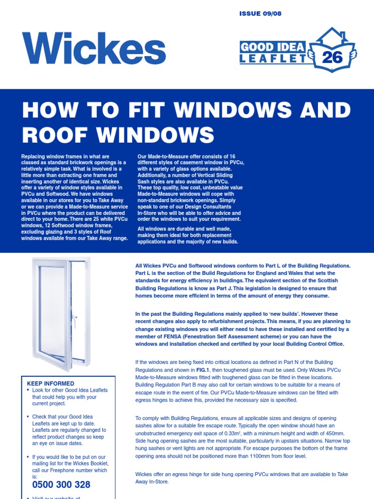 Fit Windows | PDF | Window | Lumber