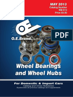 Wheel Bearing and Hub Catalog 2013