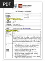 Department of Management: Nstructor Epartment Nformation