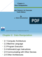 Data Manipulation: Computer Science: An Overview Tenth Edition by J. Glenn Brookshear