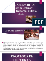 LENGUAJE ESCRITO Psicolinguistica1