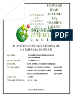 PROYECTO EMPRESA BIOTRAJE