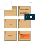 Concept Paper Handout