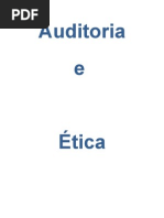 Auditoria e Ética