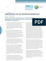 Mineral Resource Governance Spanish Factsheet