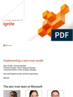 Implementing A Zero Trust Security Model at Microsoft BRK2240