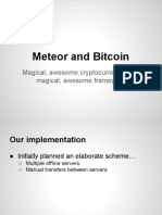 Meteor and Bitcoin: Magical, Awesome Cryptocurrency For A Magical, Awesome Framework