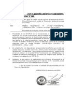 Informe Llega Del Personal de Chinalco