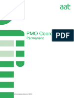 PMO Coordinator: Permanent