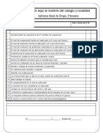 Modelo de Informe Final de Etapa de Primaria