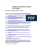 DL 1440 - Sistema Nacional de Presupuesto Público