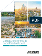 Global Experiences in Land Readjustment- Urban Legal Case Studies