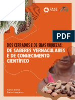 Dos Cerrados e de suas riquezas - de saberes vernaculares e de conhecimento científico