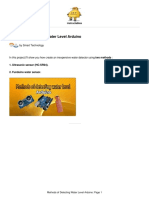 Methods of Detecting Water Level Arduino: by Smart Technology