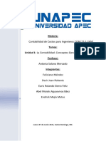 Contabilidad de Costos para Ingenieros CON127-1-2450 - Tarea 1