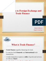 Introduction To Foreign Exchange and Trade Finance: Mahesh Sabharwal Punjab & Sind Bank