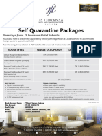 JSL - Self Quarantine Packages