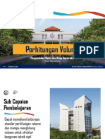 Perhitungan Volume