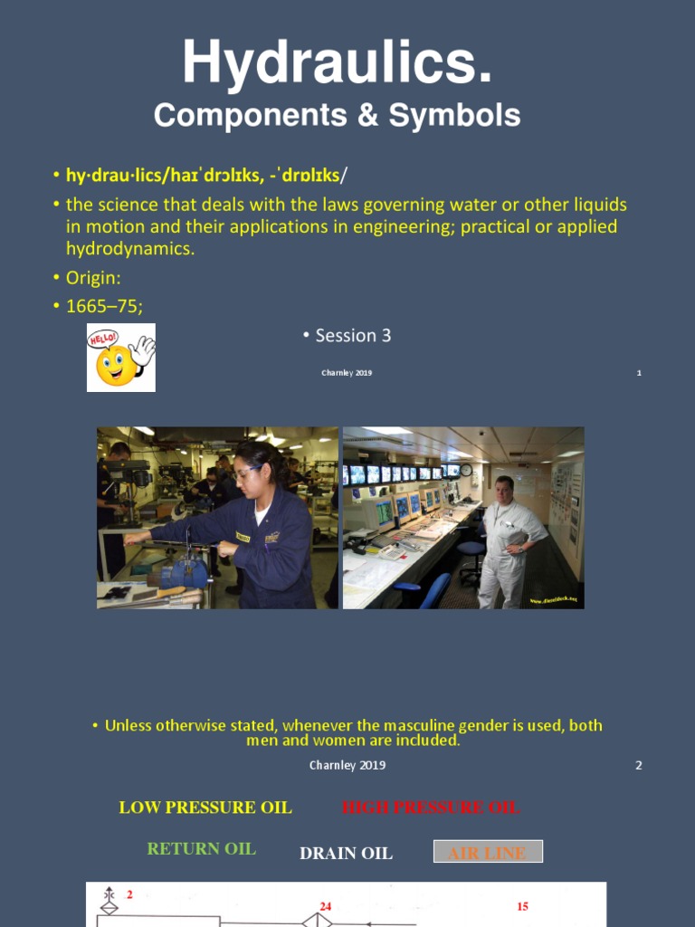 C Hydraulics Session 3 | PDF | Valve | Pump