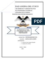 Universidad Andina Del Cusco: Facultad de Derecho Y Ciencia Politica