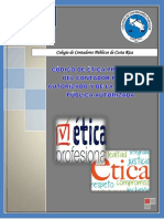 Código de Etica Profesional Del Contador Público Autorizado y de La Contadora Pública Autorizada