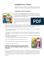 Los Mandamientos de La Iglesia: 1. Oir Misa Entera Los Domingos Y Fiestas de Guardar