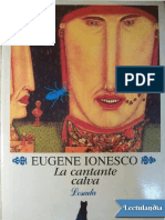 La Cantante Calva - Eugene Ionesco