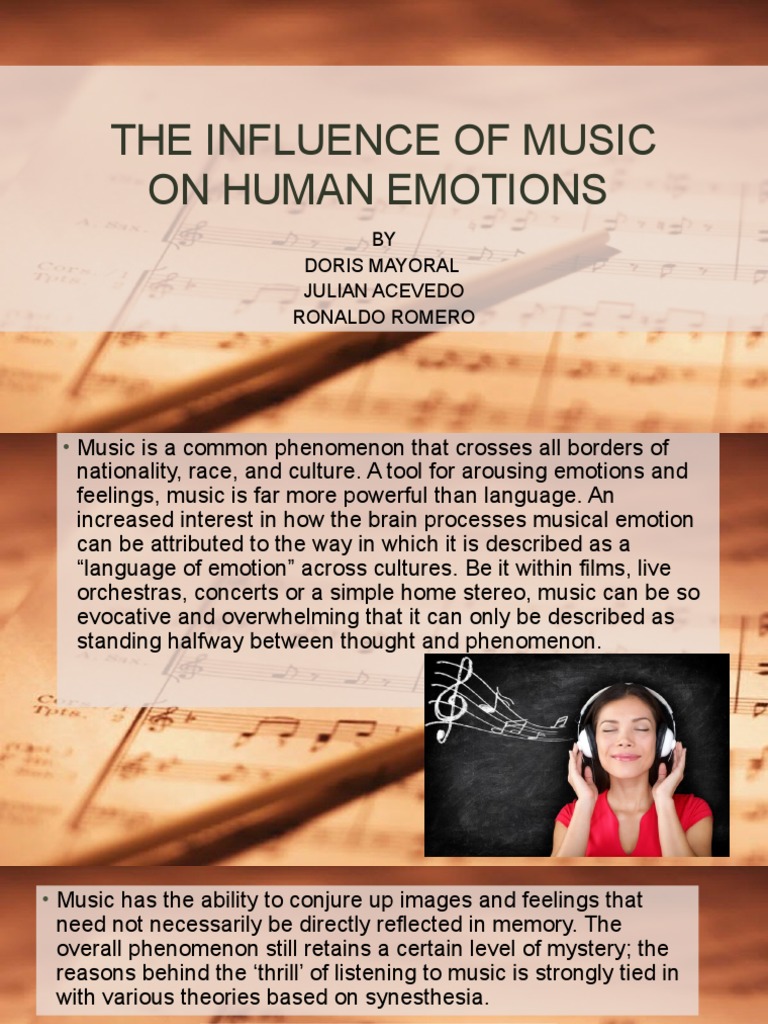 Music's Impact on Human Emotions | PDF | Nostalgia | Emotions