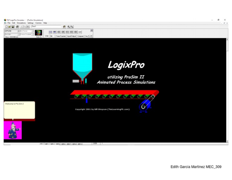 Captura Del Programa de Logix Pro PDF