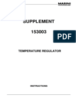 Supplement 153003: Temperature Regulator