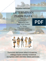 PPT DETERMINAN PARIWISATA