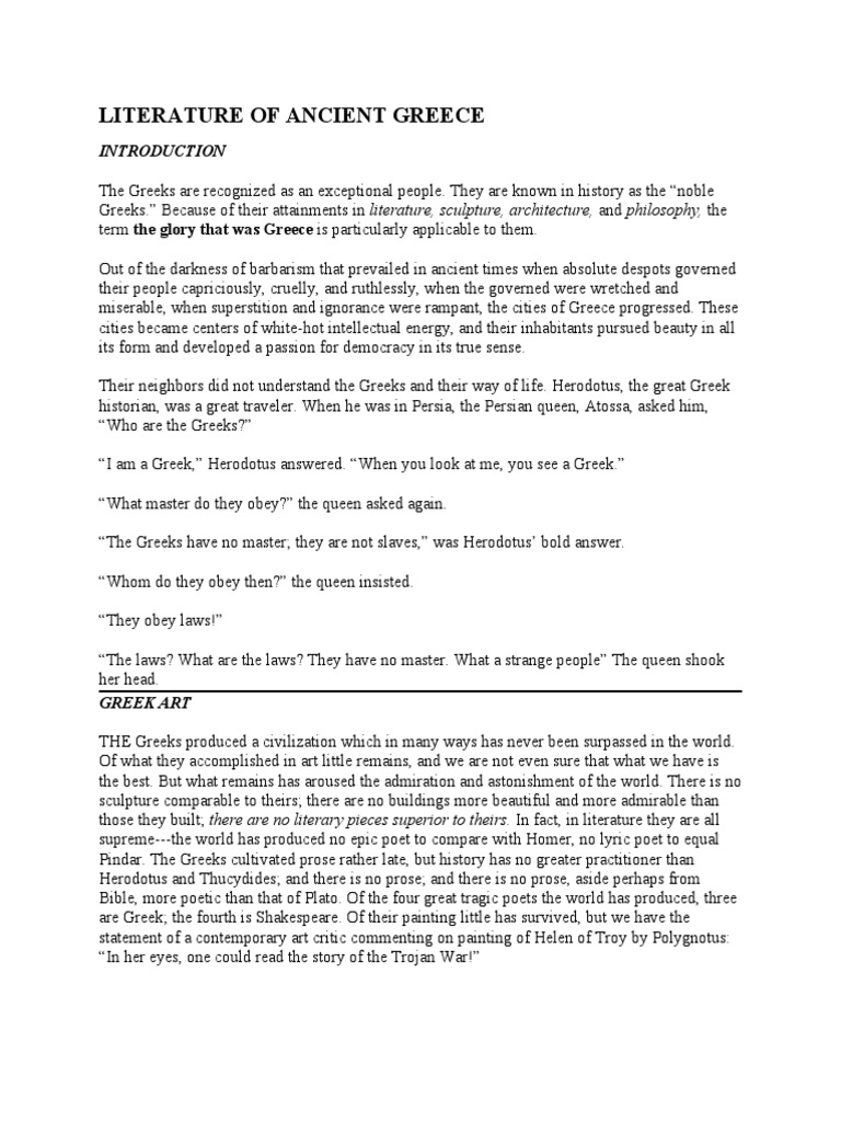 Ah 101 Lesson 3 Pdf Iliad Hector