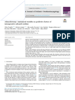Adenoidectomy Anatomical Variables As Predic - 2021 - International Journal of
