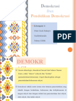 PPT Demokrasi Dan Pendidikan Demokrasi