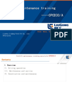 Forklift Maintenance Training Materials CPCD30A1