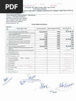 Running Bill Format