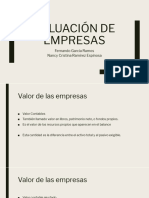 Valuación de Empresas